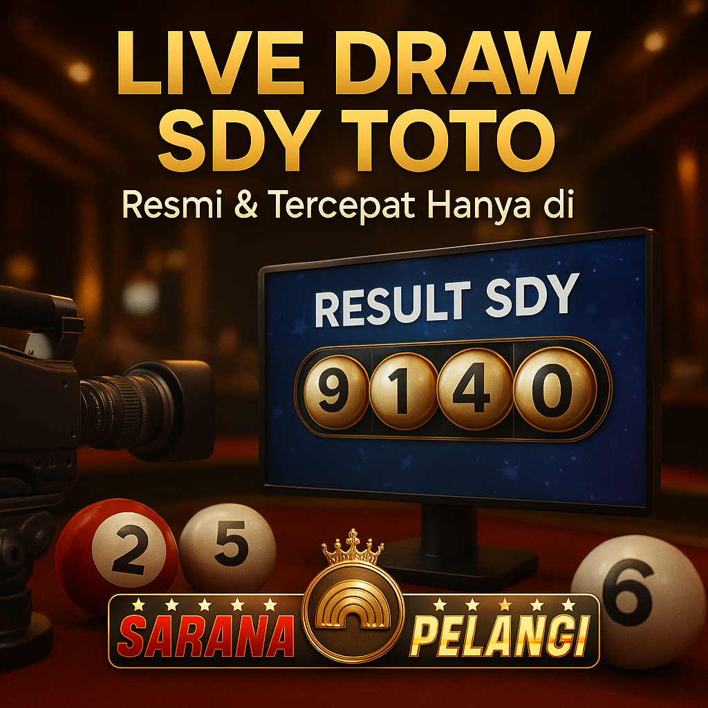 Live Draw SDY Toto Resmi & Tercepat Hanya di Saranapelangi!