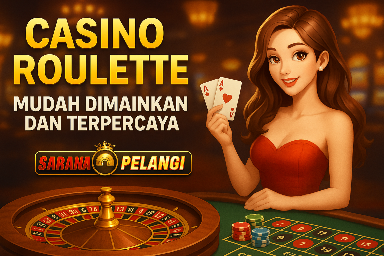 Casino Roulette Saranapelangi Mudah Dimainkan dan Terpercaya