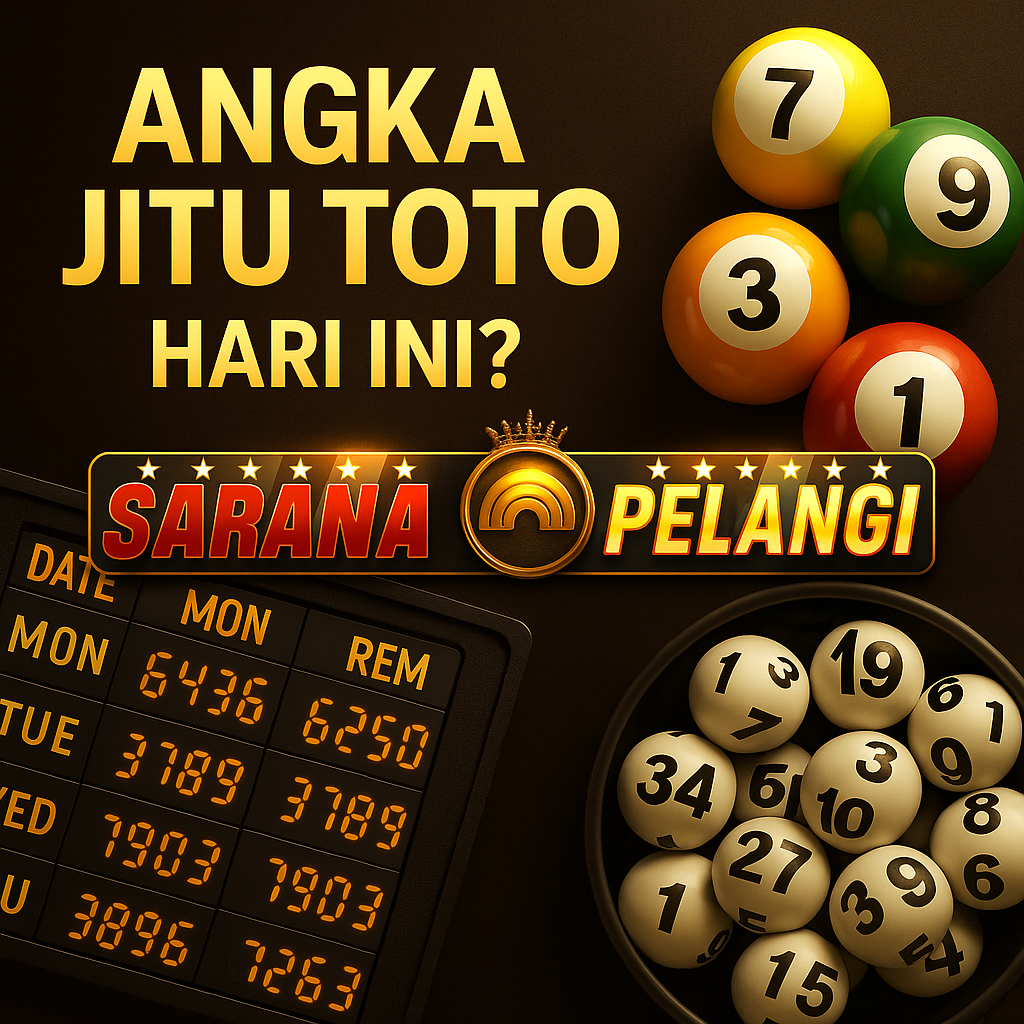 Cari Angka Jitu Toto Hari Ini? Cek Prediksi di Saranapelangi