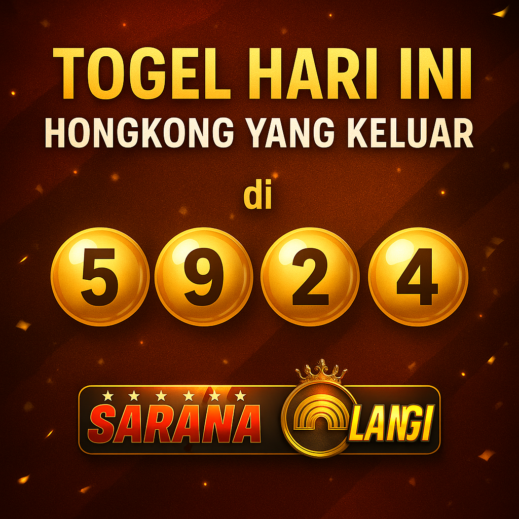 Togel Hari Ini Hongkong yang Keluar: Cara Cek di saranapelangi